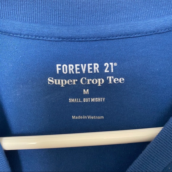 Royal Blue super crop forever21 - Picture 3 of 3